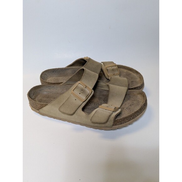 Birkenstock Arizona Cream Latte, Sz 41, Mens 8, Womens 10.5, Comfort Sandals - Picture 3 of 7
